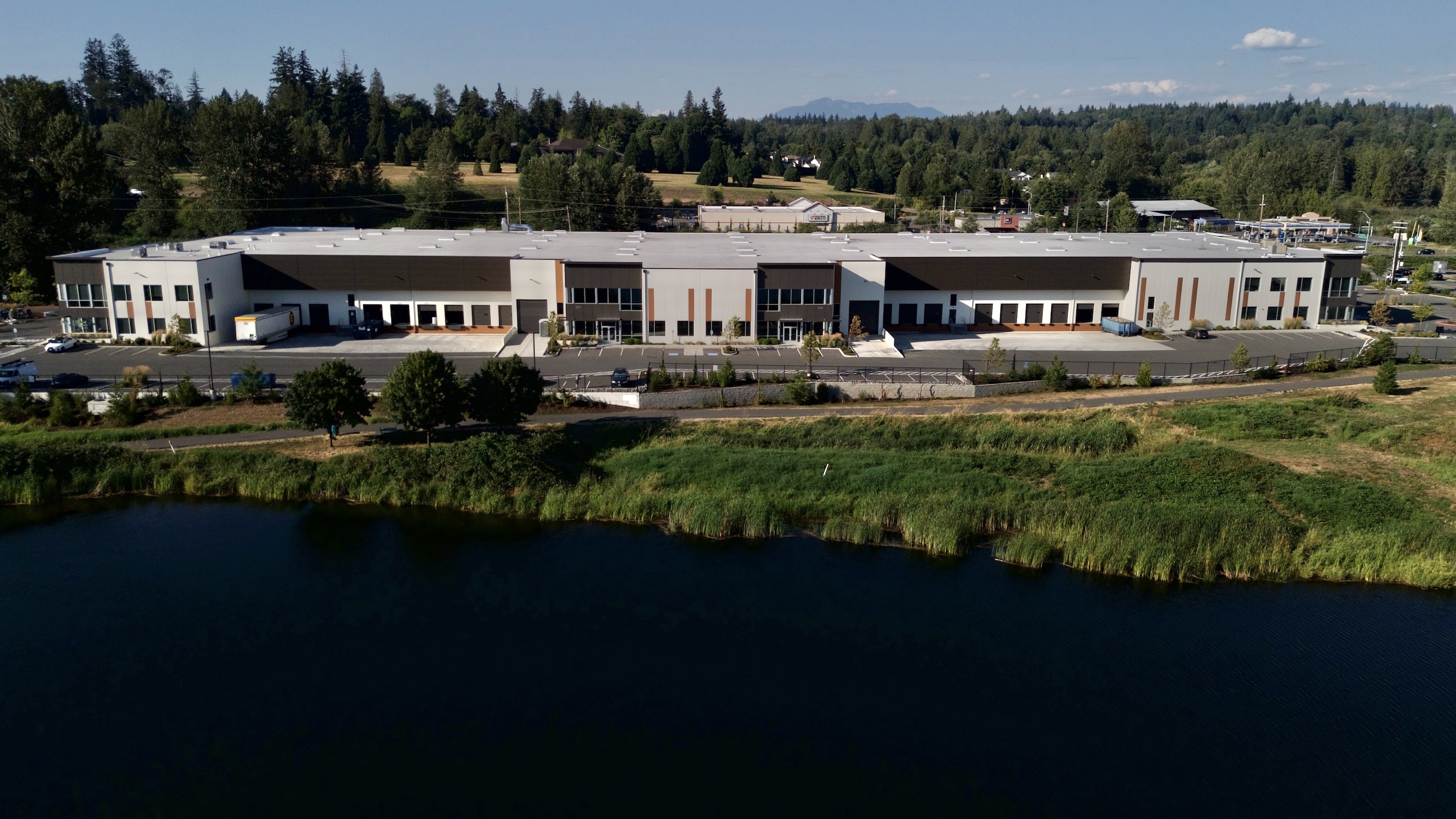 Lakeview Monroe mixed-use development concrete foundations